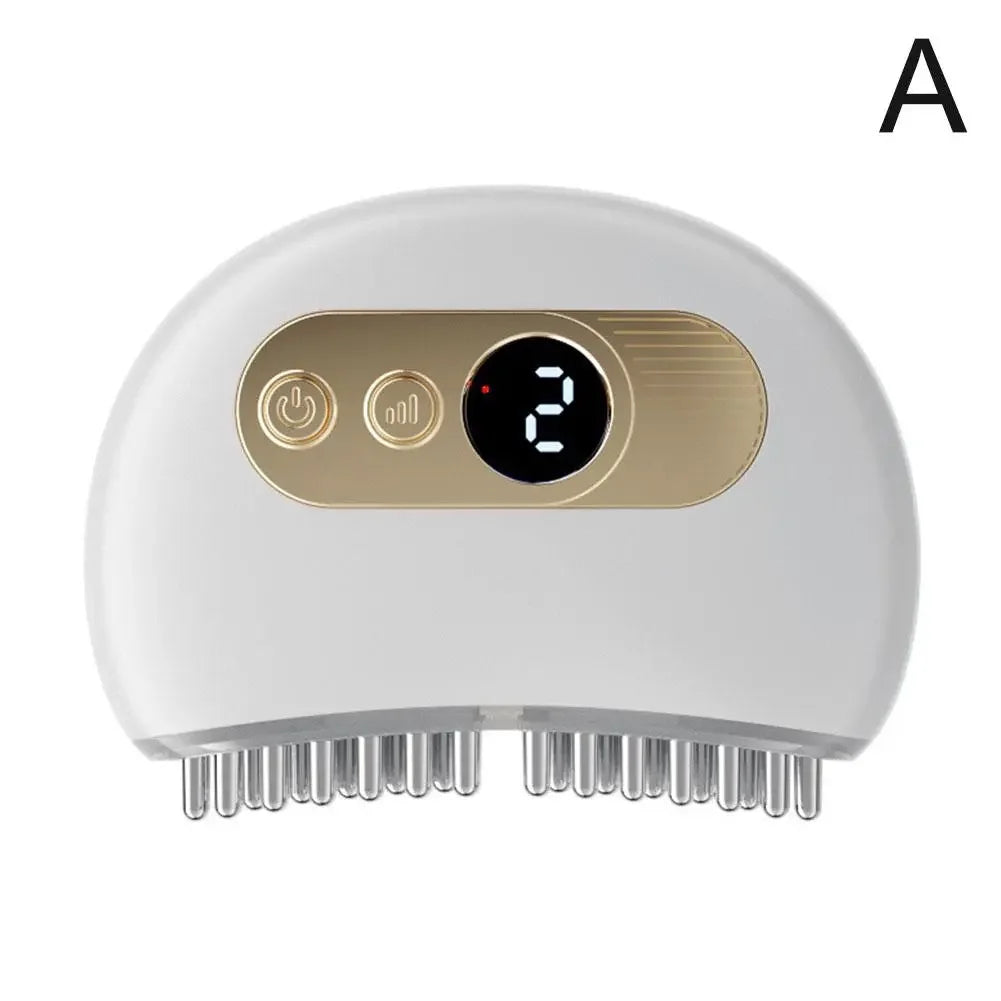 Electric Scalp Acupoint Massage Brush