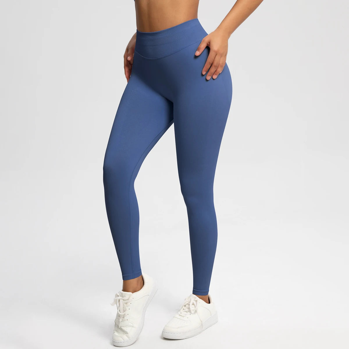 Seamless High-Waist Yoga Leggings