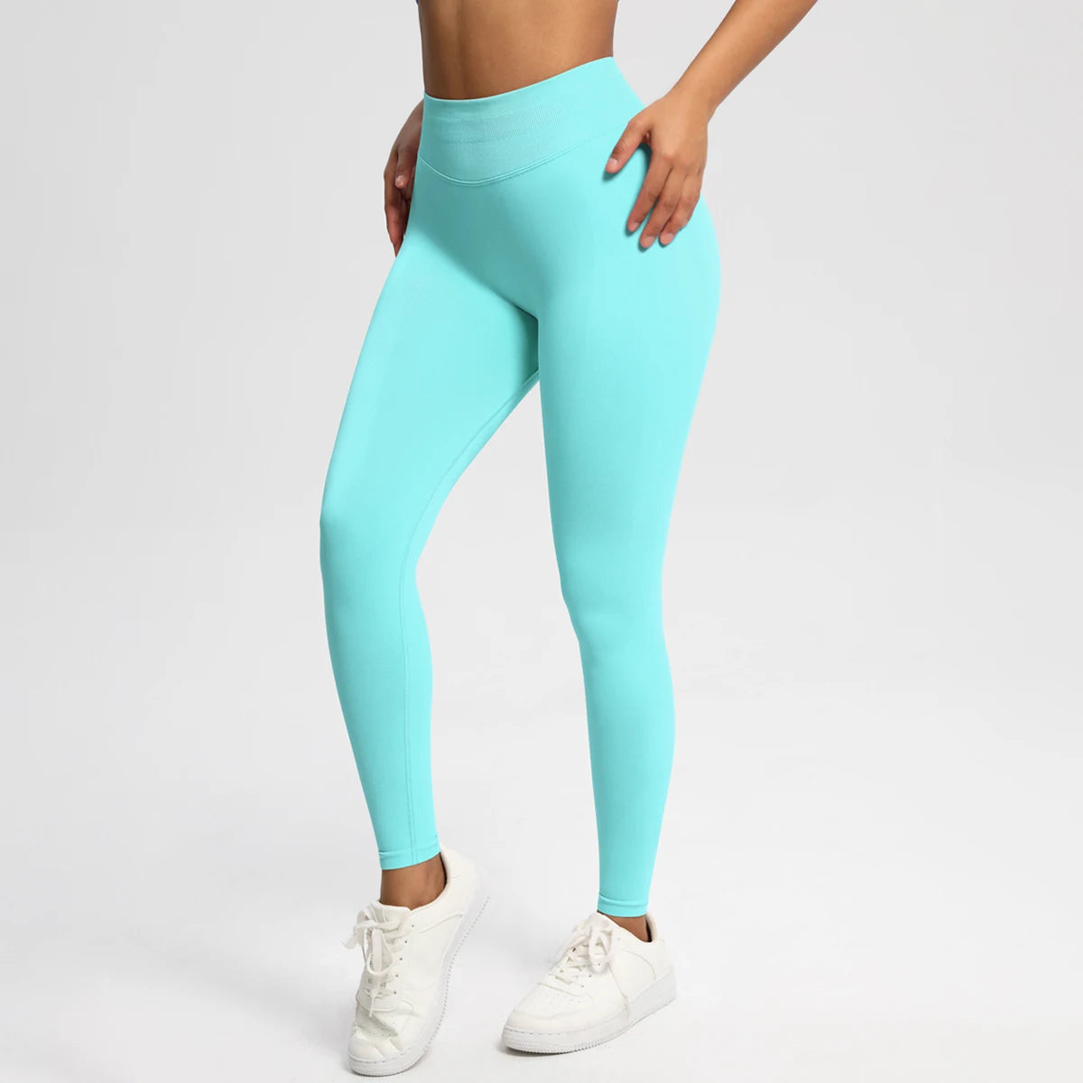 Seamless High-Waist Yoga Leggings