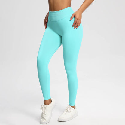 Seamless High-Waist Yoga Leggings