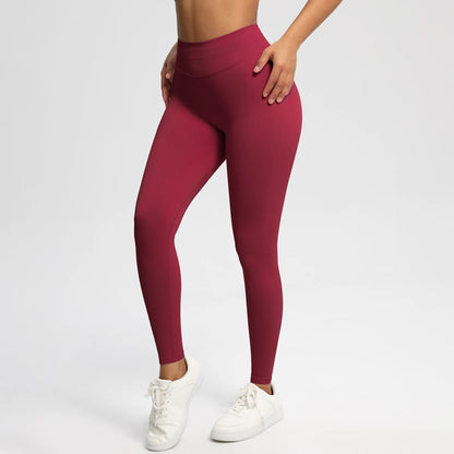 Seamless High-Waist Yoga Leggings
