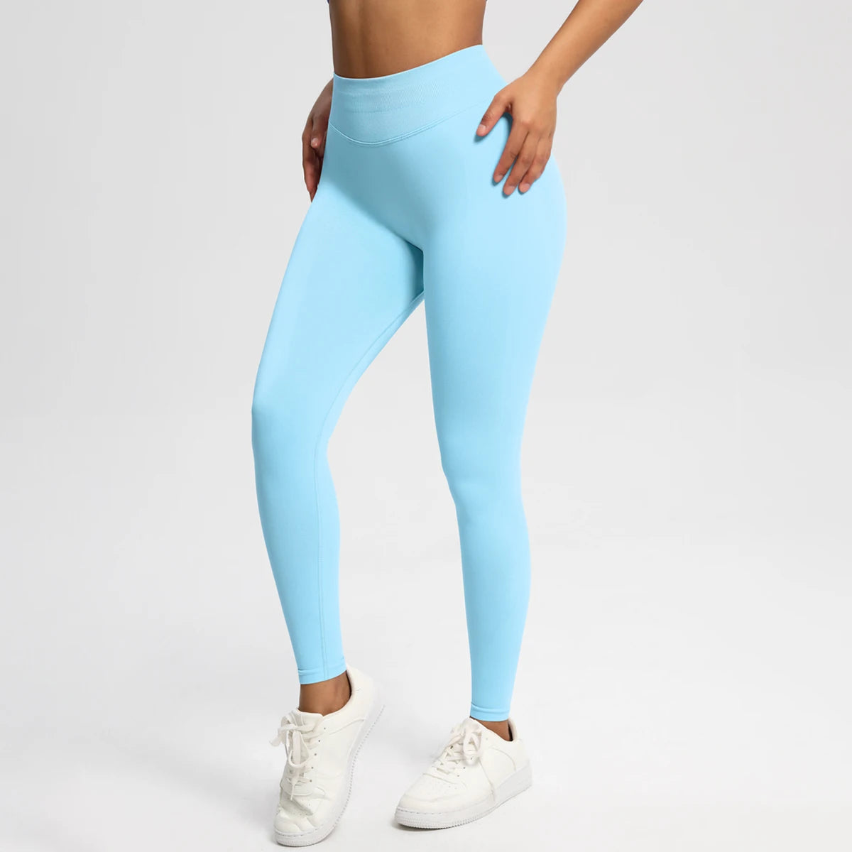 Seamless High-Waist Yoga Leggings