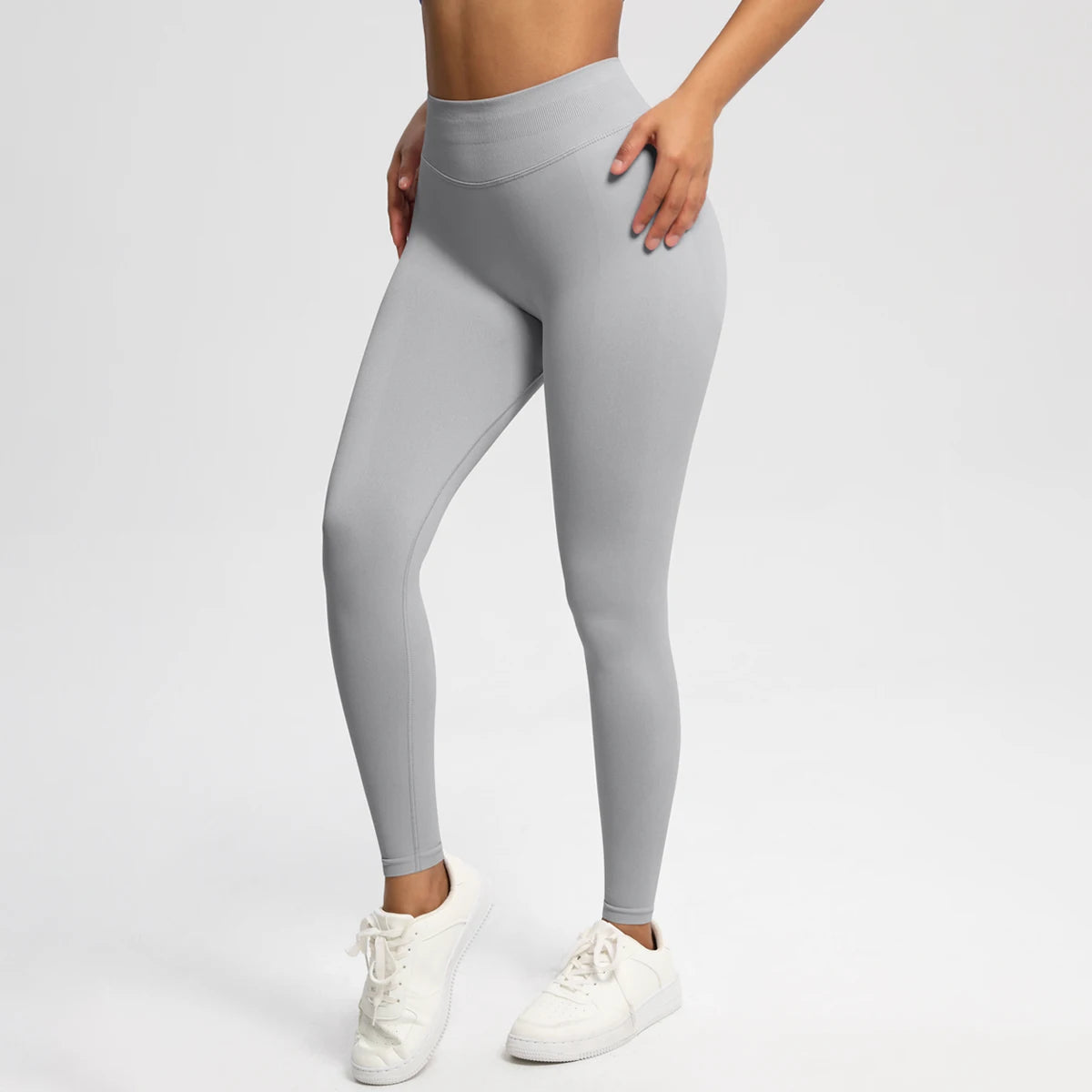 Seamless High-Waist Yoga Leggings