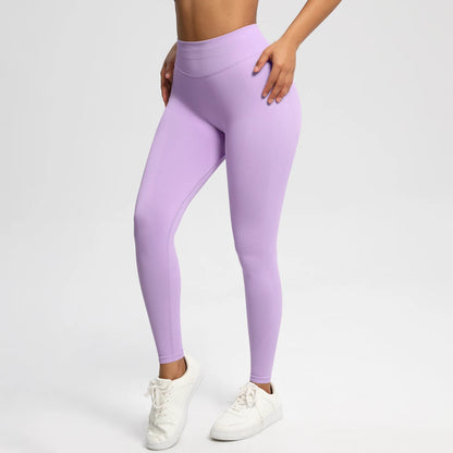 Seamless High-Waist Yoga Leggings