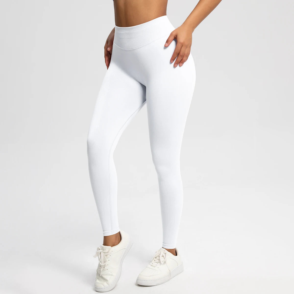 Seamless High-Waist Yoga Leggings