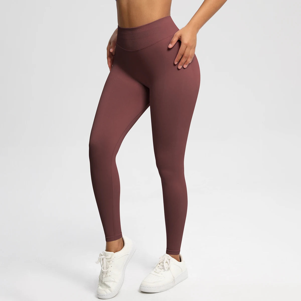 Seamless High-Waist Yoga Leggings