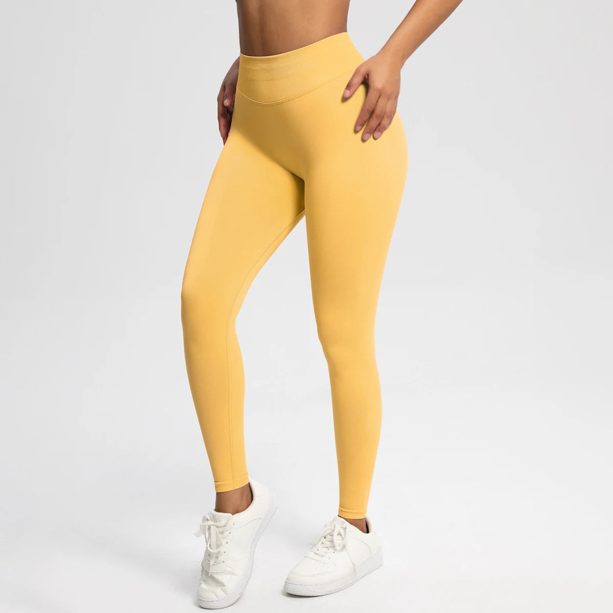 Seamless High-Waist Yoga Leggings