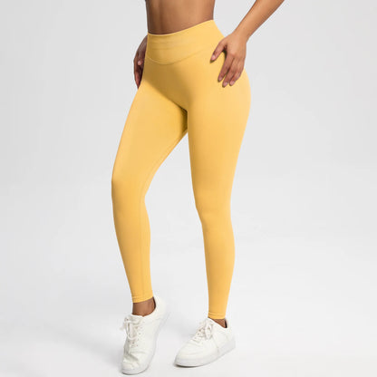 Seamless High-Waist Yoga Leggings