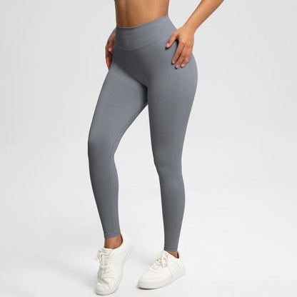 Seamless High-Waist Yoga Leggings