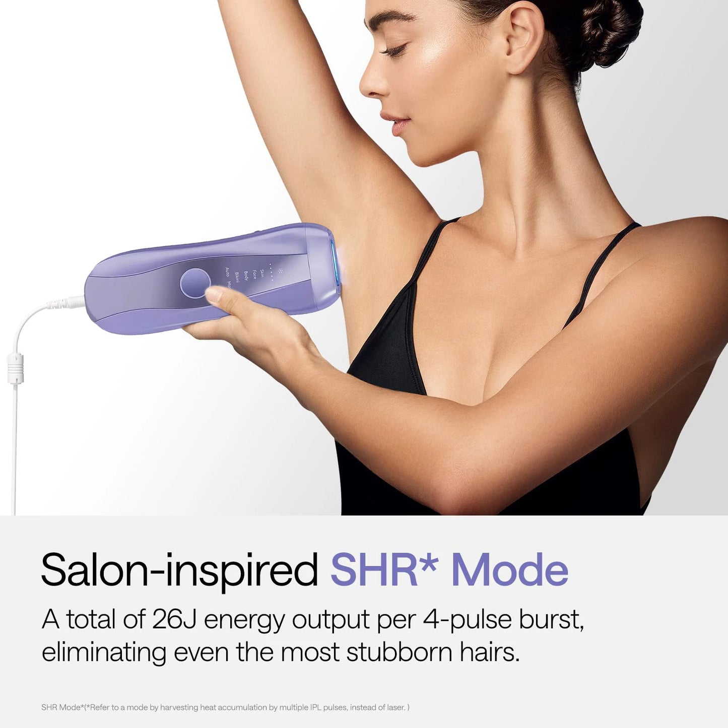 Air 10 IPL Hair Removal Device with Ice Cooling Technology – Permanent, Painless At-Home Treatments for Women and Men