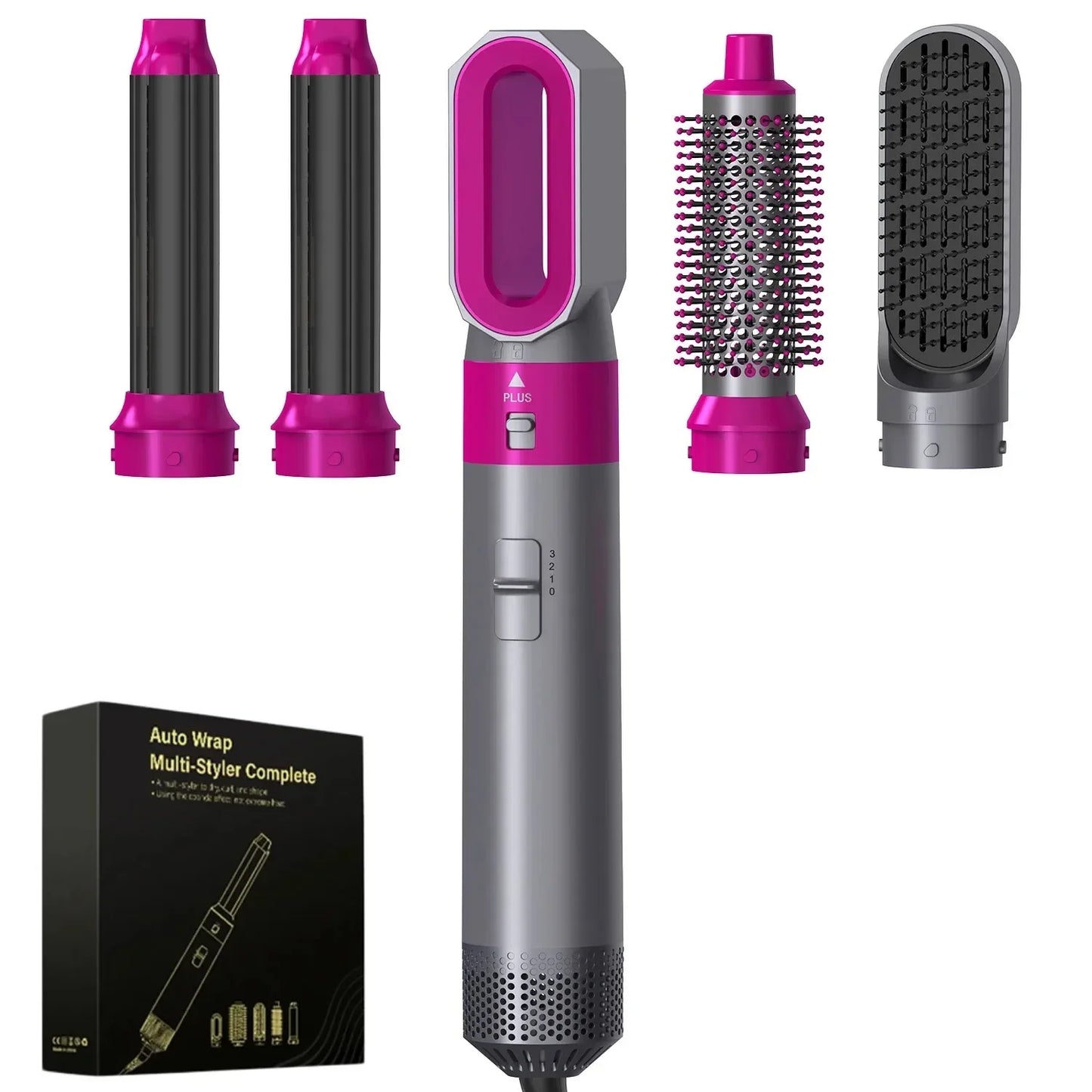  5-in-1 High-Speed Hot Air Brush & Blow Dryer