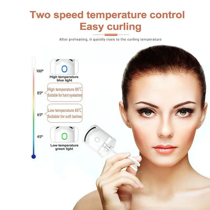 USB Rechargeable Electric Eyelash Curler