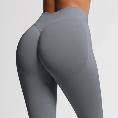 Seamless High-Waist Yoga Leggings