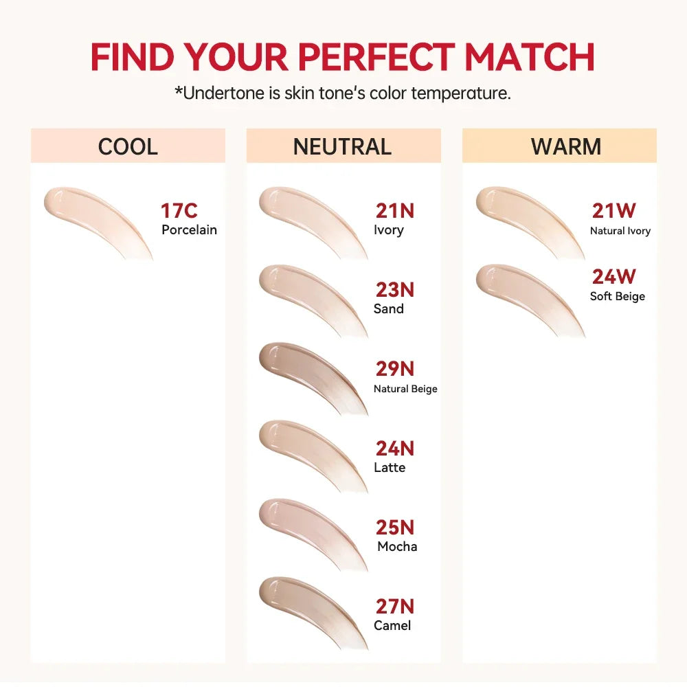 SPF40 Sunscreen Cushion Foundation